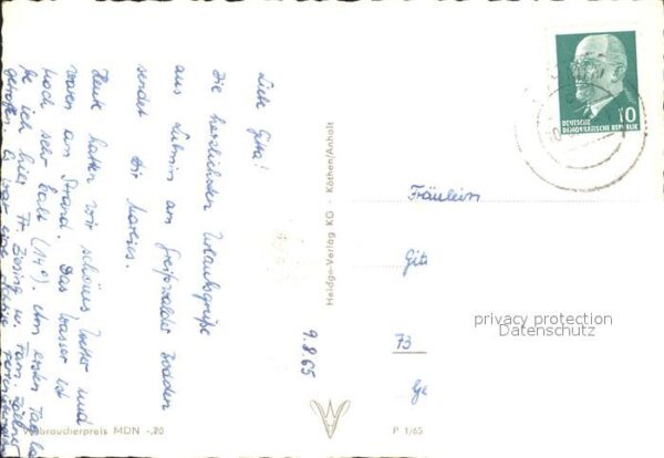 Lubmin Ostseebad FDGB Erholungsheim Adolf Diesterweg – Bild 2