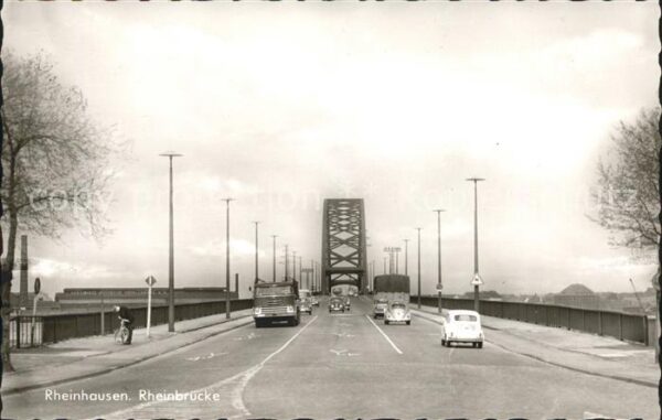 Rheinhausen Oberhausen Rheinbrücke