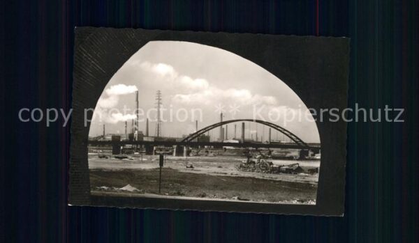Rheinhausen Oberhausen Rheinbrücke