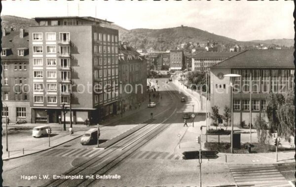 Hagen Westfalen Emilienplatz Badstrasse