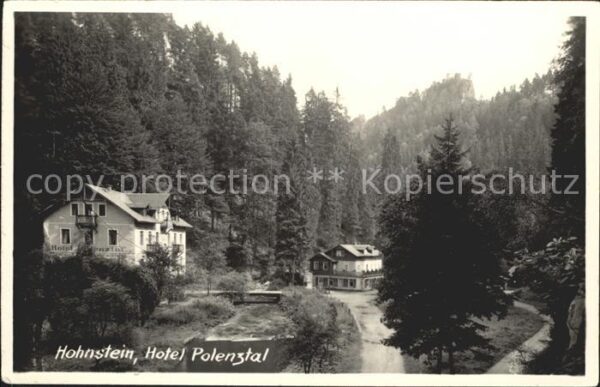 Hohnstein Saechsische Schweiz Hotel Polenztal
