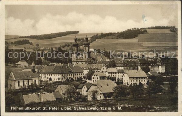 St Peter Schwarzwald Ortsansicht