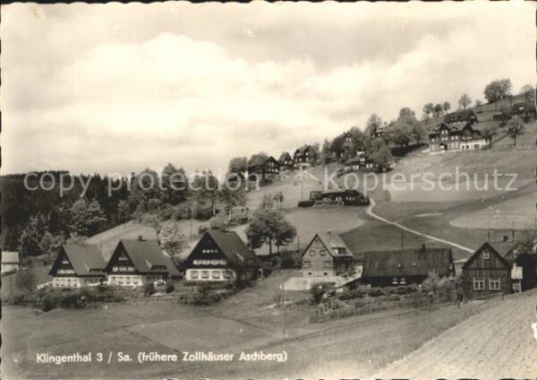 Klingenthal Vogtland Ortsansicht