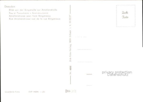 Dresden Amalienstrasse – Bild 2