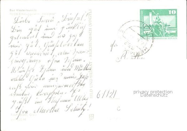 Bad Klosterlausnitz FDGB Erholungsheim Holzland – Bild 2