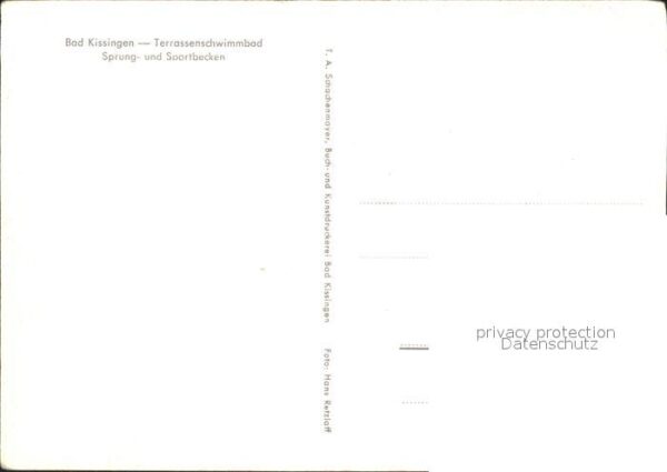 Bad Kissingen Terrassenschwimmbad – Bild 2