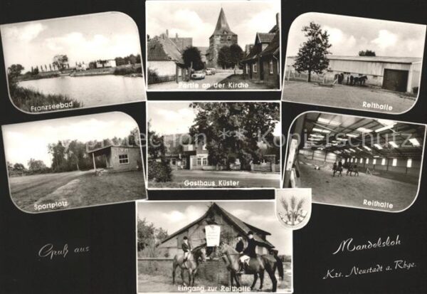 Mandelsloh Reithalle Gasthaus Küster Kirche Franzs