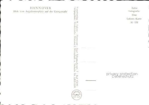 Hannover Georgstrasse – Bild 2