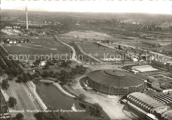 Dortmund Westfalenhalle Fernmeldeturm Fliegerauf