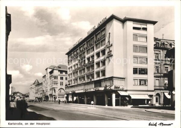Karlsruhe Karlstrasse Hauptpost