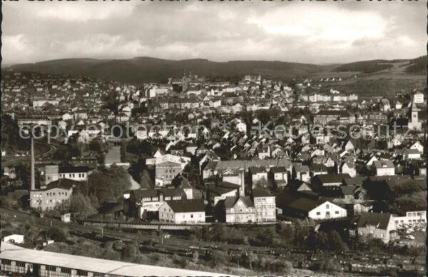 Siegen Westfalen von der Johanneshöhe