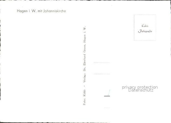 Hagen Westfalen Johanniskirche Salamandergeschäft – Bild 2