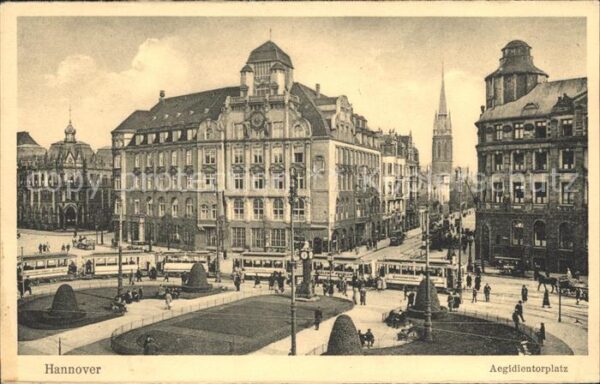 Strassenbahn Hannover Aegidientorplatz