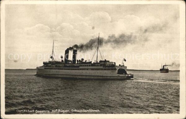 Faehre Ferry Bac Traghetto-- Schwedenfähren Sassnitz Rügen