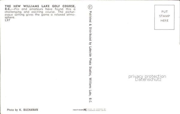 Sport Golf Williams Lake Golf Course British – Bild 2
