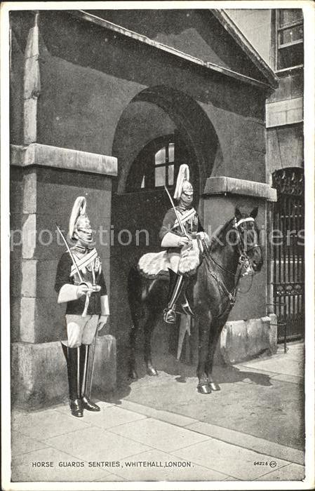 Leibgarde Wache Horse Guards Sentries Whitehall London