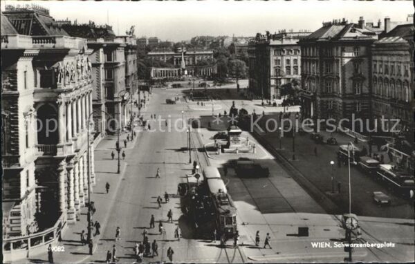 Strassenbahn Wien Schwarzenbergplatz