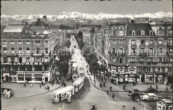 Strassenbahn Zürich Bahnhofstrasse