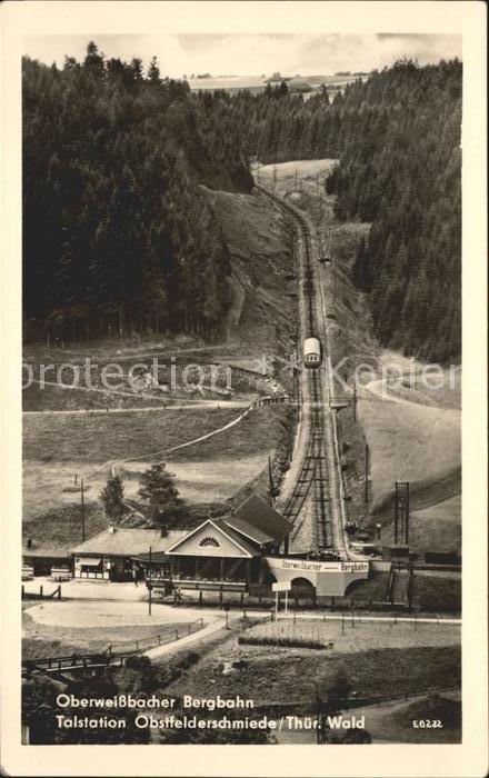 Zahnradbahn Oberweißbach Talstation Obstfelderschmi