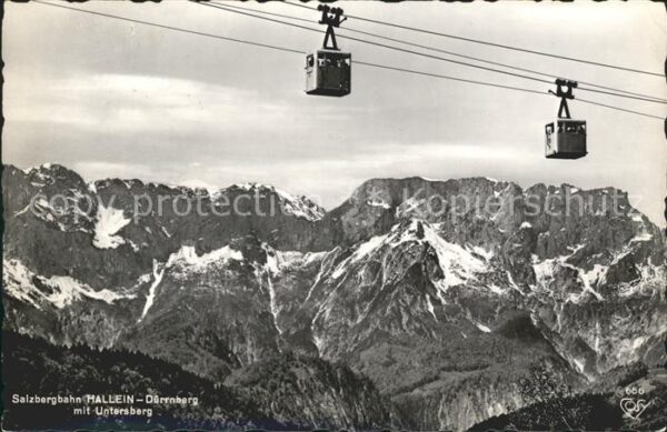 Seilbahn Hallein-Dürrnberg Untersberg