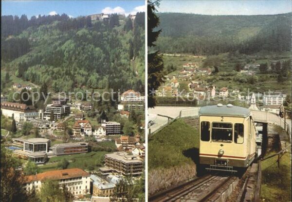 Zahnradbahn Wildbad Schwarzwald Sommerberg