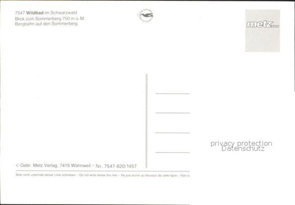 Zahnradbahn Wildbad Schwarzwald Sommerberg – Bild 2