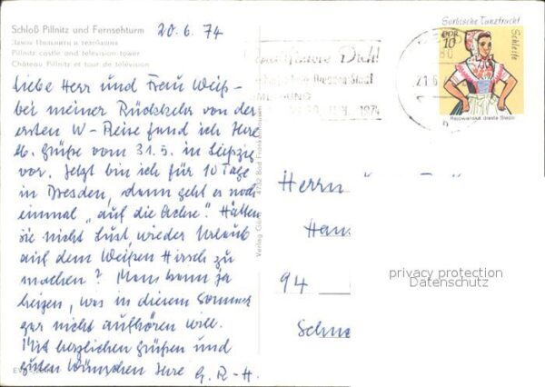 Motorschiffe Schloss Pillnitz Fernsehturm – Bild 2