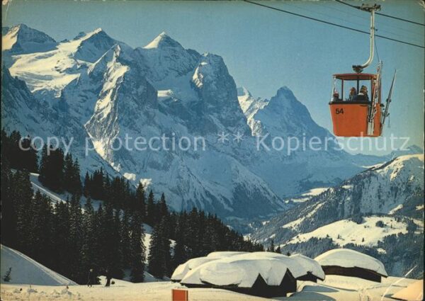 Seilbahn Reuti-Bidmi-Mägisalp Wetterhorngruppe E