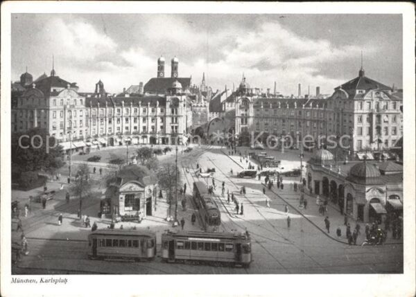 Strassenbahn München Karlsplatz