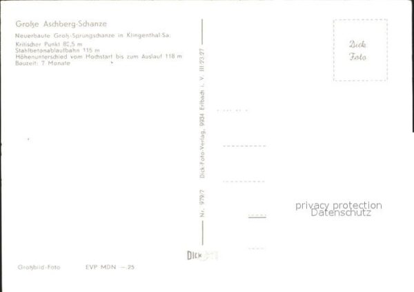 Ski-Flugschanze Aschberg Klingenthal Sachsen – Bild 2