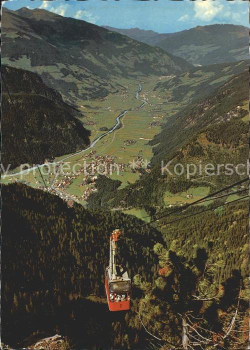 Seilbahn Ahorn Mayrhofen Zillertal