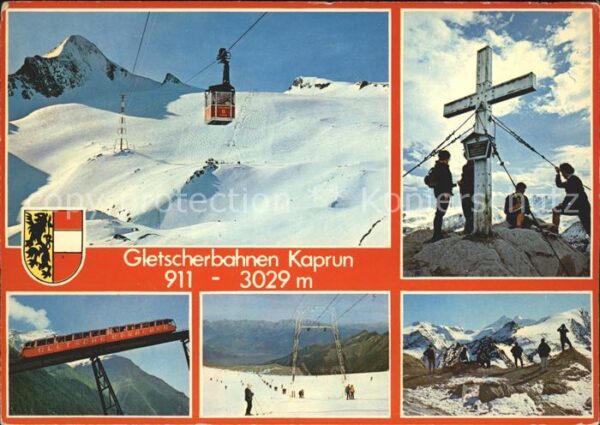 Seilbahn Gletscherbahnen Kaprun Kitzsteinhorn Gi
