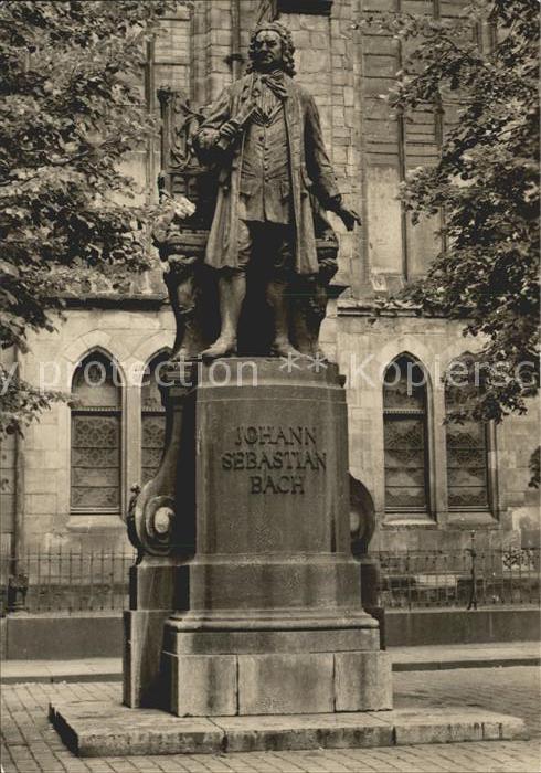 Bach Johann Sebastian Denkmal Thomaskirche Leipzig