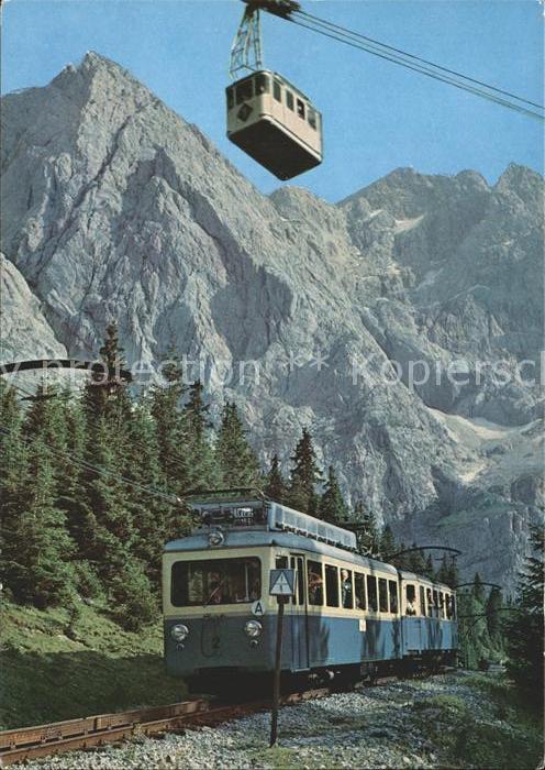 Seilbahn Zahnradbahn Zugspitzgipfel