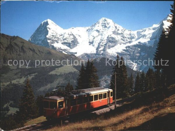 Zahnradbahn Mürren Eiger Mönch Jungfrau
