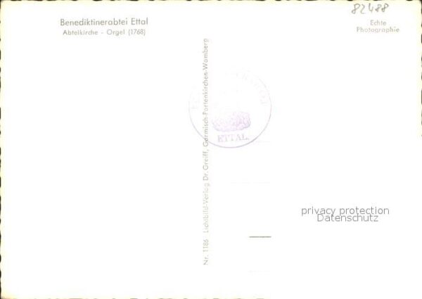 Kirchenorgel Benediktinerabtei Ettal – Bild 2
