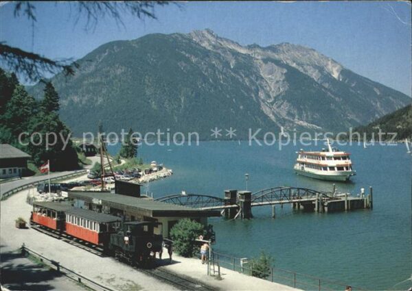 Zahnradbahn Achenseebahn Motorschiff