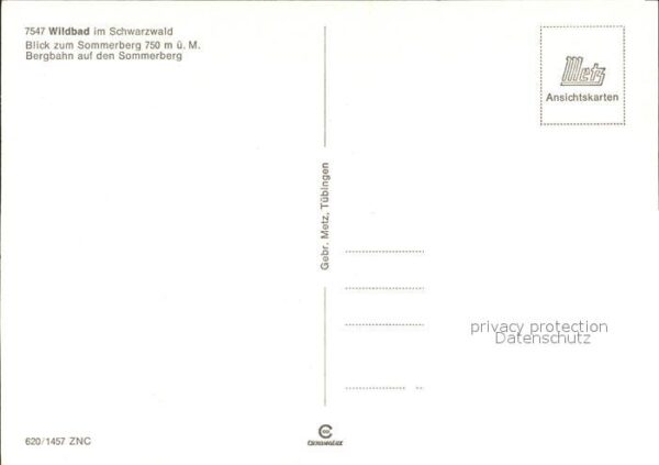 Zahnradbahn Wildbad Schwarzwald Sommerberg – Bild 2