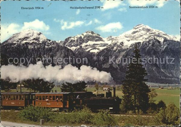 Lokomotive Zillertal Rofangebirge Tirol