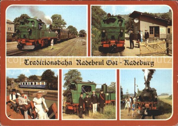 Lokomotive Traditionsbahn Radebeul Ost-Radeburg Zu
