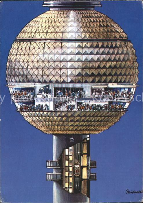 Fernsehturm Funkturm Berlin Kugel