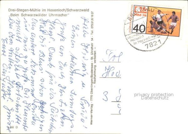 Uhren Uhrmacher Schwarzwald Drei-Stegen-Mühle – Bild 2