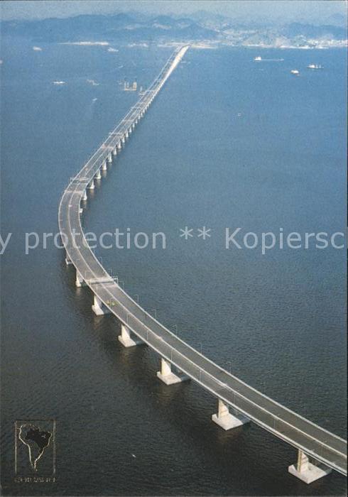 Bruecken Bauwerke Ponte Presidente Costa e Silva Rio de J