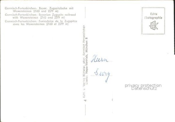 Zugspitzbahn Garmisch-Partenkirchen Waxensteinen – Bild 2