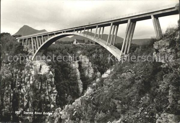 Bruecken Bauwerke Storms River Bridge