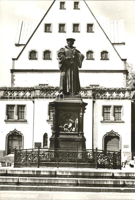 Luther Martin Denkmal Rathaus Eisleben