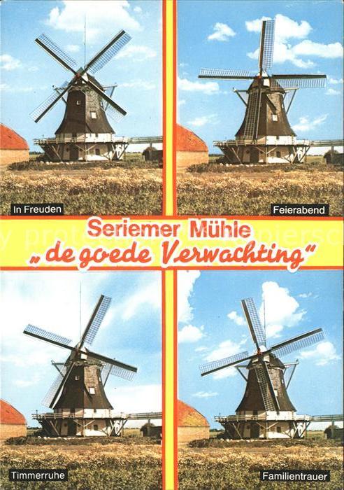 Windmuehle Seriemer Mühle Neuharlingersiel Flügels