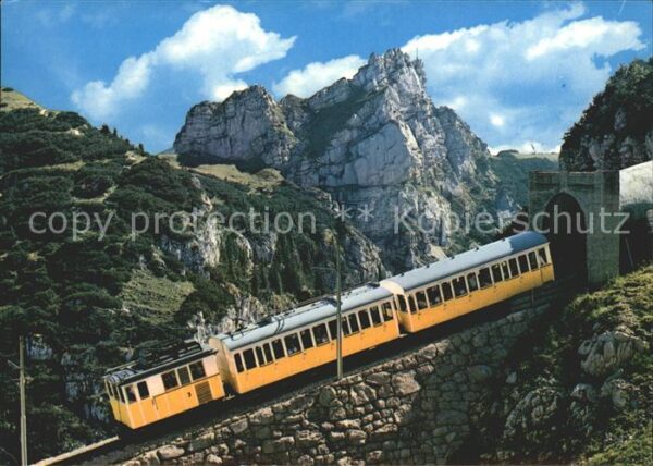 Zahnradbahn Wendelsteinbahn Tunneleinfahrt Soinkess