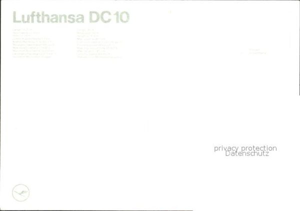 Lufthansa DC10 – Bild 2