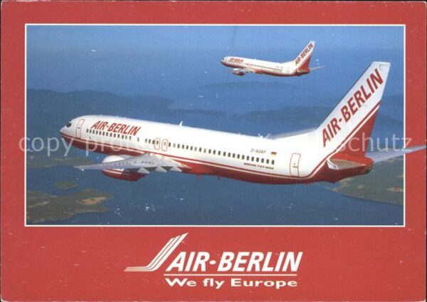Flugzeuge Zivil Air-Berlin Boeing 737-800